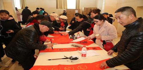 墨香迎春暖人心，重鋼工會揮毫書寫時代新篇——記“同心同書祖國新春好”書法文化惠民公益活動
